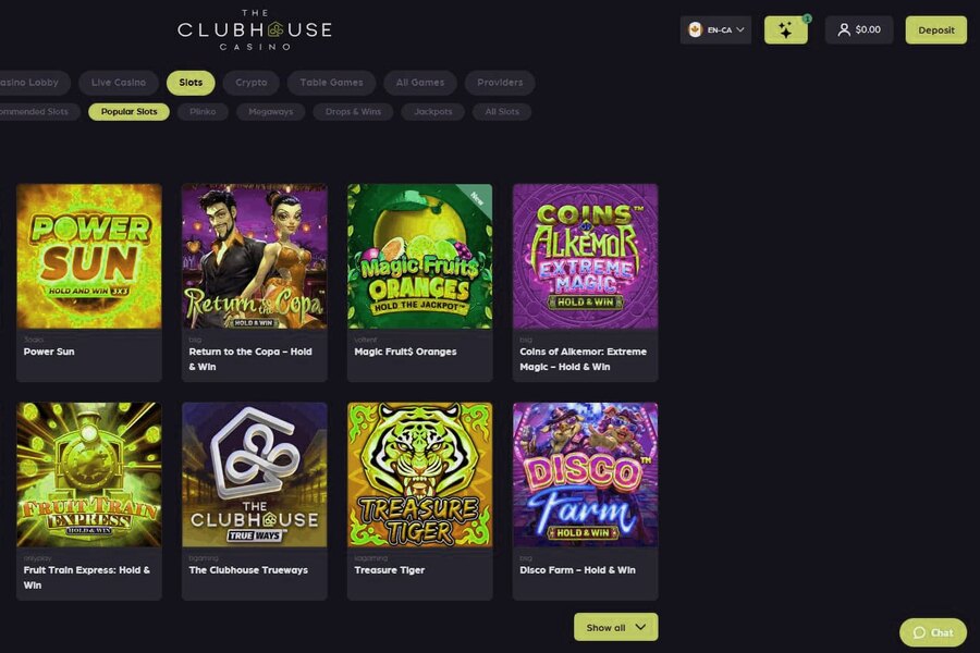 Clubhouse Casino Mobile App: Download & Features APK